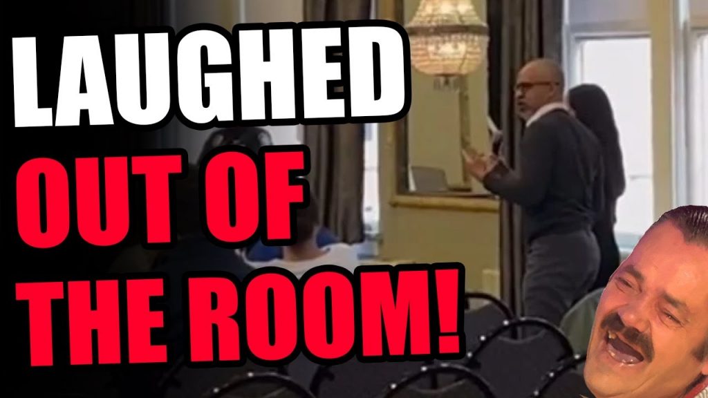 Leftist College Professor LAUGHED OUT Of The Room After This Happened Haha