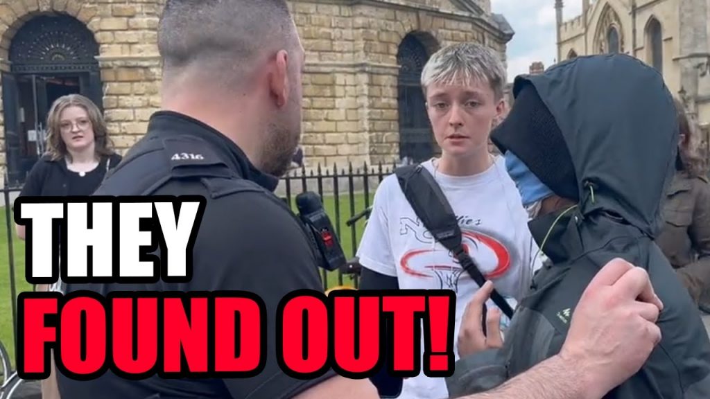 This cop had no patience for these ANTIFA DORKS!