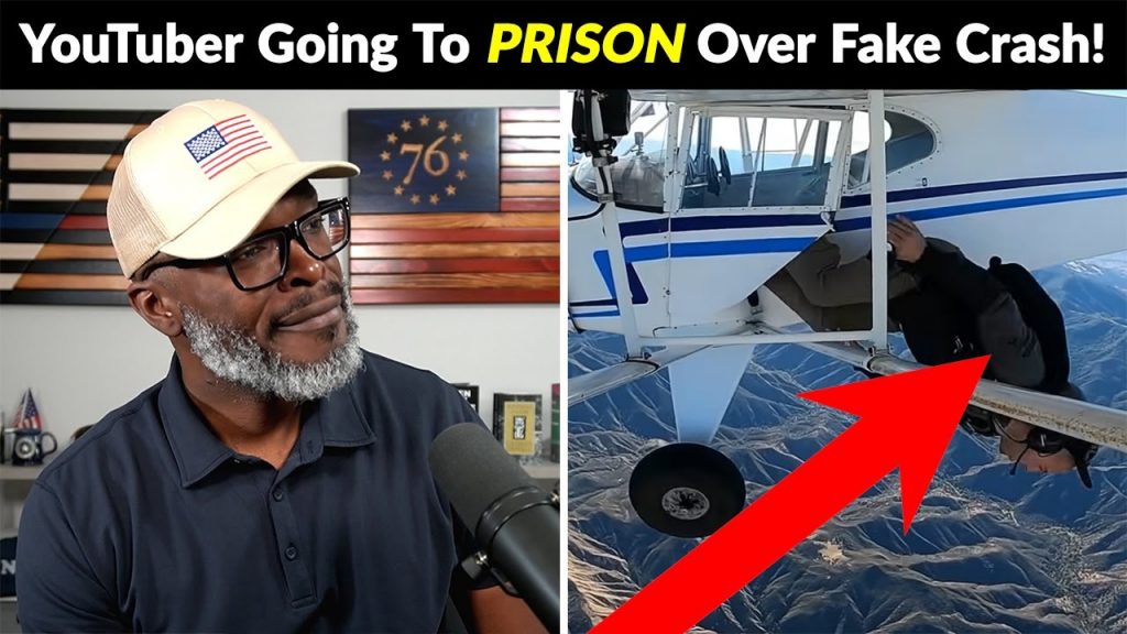 Big Brain YouTuber Going To PRISON Over STAGED Plane Crash!