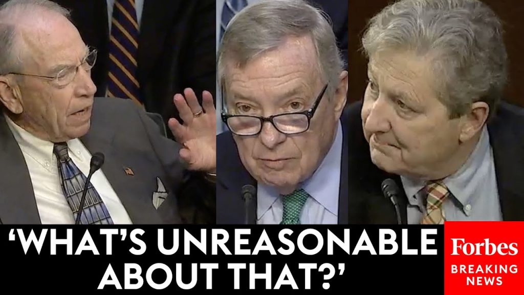 BREAKING NEWS: Grassley, Kennedy Battle Durbin Over FBI’s 1023 Form Alleging Huge Biden Corruption