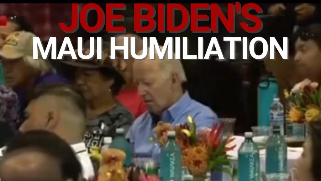 Sleepy Joe’s Maui humiliation