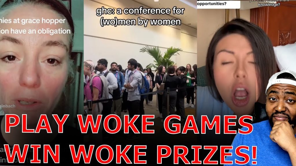 Feminists RAGE Over Men Identifying As Non Binary Taking Over Women’s WOKE Job Fair Conference