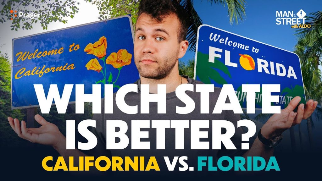 Which State Is Better? California vs. Florida | Man on the Street