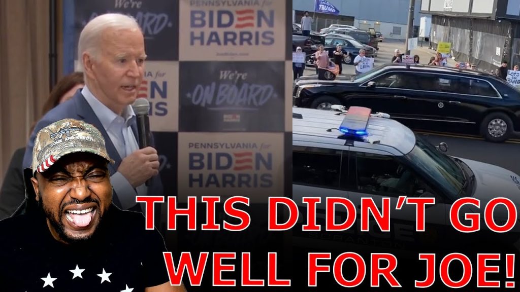 Joe Biden TRIGGERED Over ‘F Joe Biden’ Signs As Attempt To UPSTAGE Trump In His Hometown FAILS!