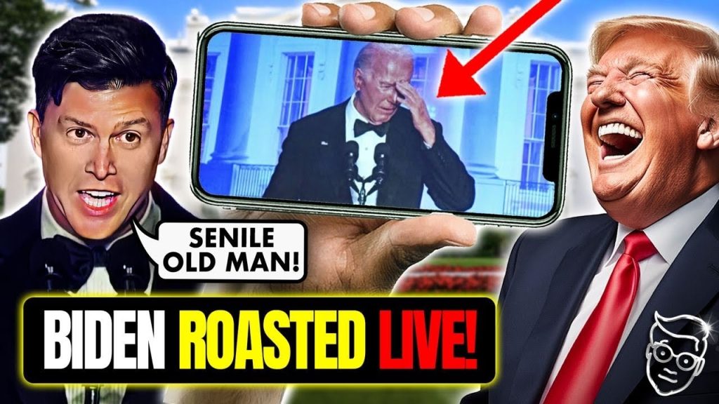 Comedians ROAST Joe Biden To His FACE On LIVE-TV, Room Roars for ‘Trump’ | Biden’s CRINGE Set Bombs