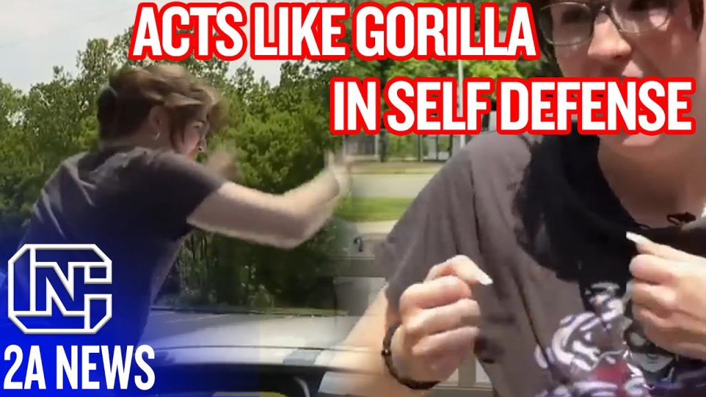 Woman Acts Like Gorilla After Being Pistol Whipped By Armed Robbers To Defend Herself