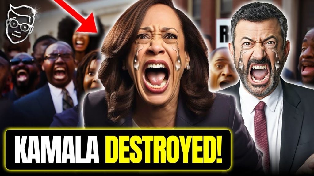 CHAOS: Kamala SCREAMED OUT of Jimmy Kimmel Show On LIVE-TV By Democrat Activists! | ‘We HATE You!’