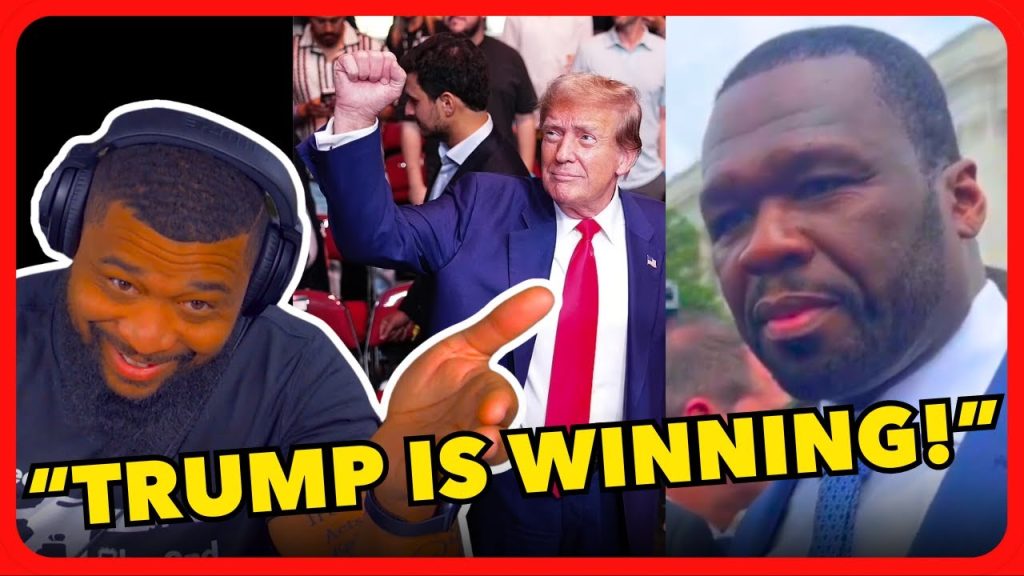 Rapper 50 CENT ENDORSES TRUMP, SHOCKS Reporters