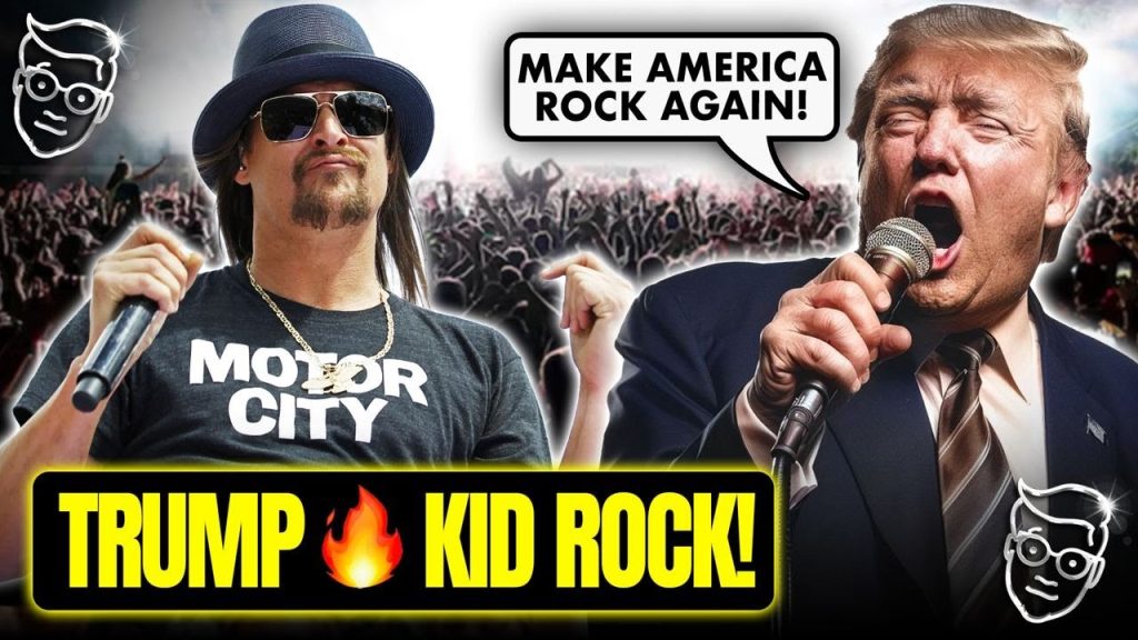 Crowd ROARS as Donald Trump STORMS Stage at Kid Rock Concert, Grabs Mic for a LEGENDARY Speech