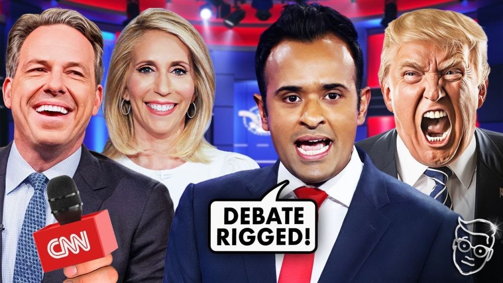 CNN Has On-Air PANIC ATTACK As Vivek Goes BEAST MODE On Rigged Debate LIVE On CNN | ‘Cut The Feed’