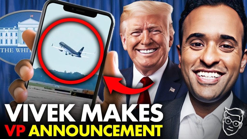 Vivek Makes SHOCK Vice Presidential Announcement As Trump’s Plane Is Spotted Secretly Leaving Ohio✈️