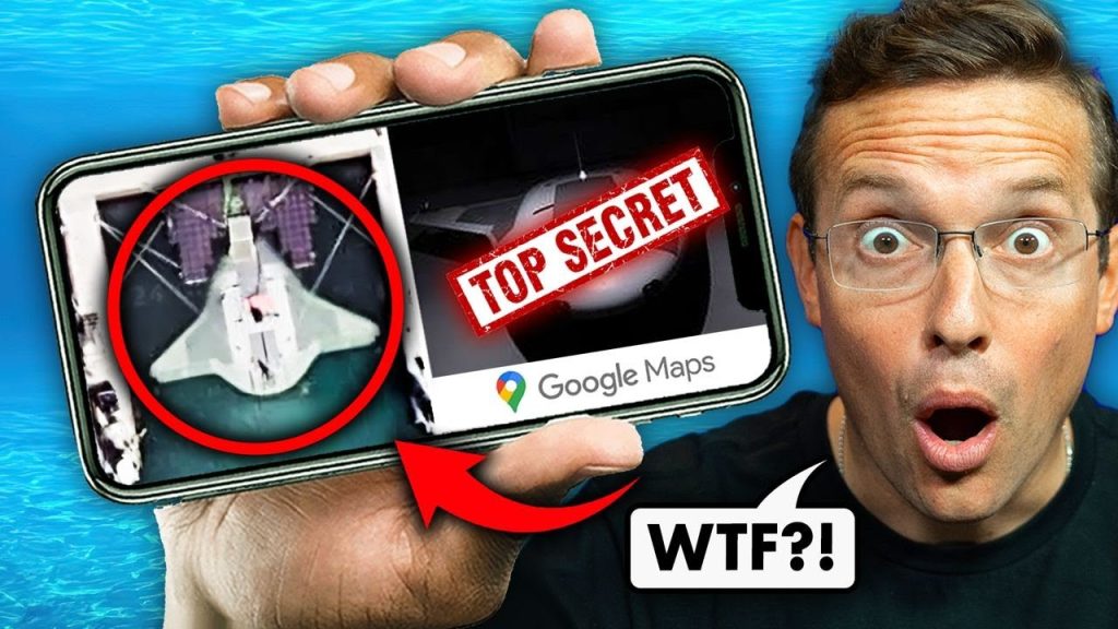 Google Maps Accidentally Shows Top-Secret US Military Stealth Unmanned Submarine | Images DELETED