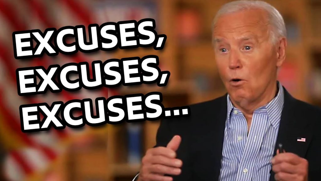 EXCUSES, EXCUSES, EXCUSES: Biden’s Post-Debate Interview