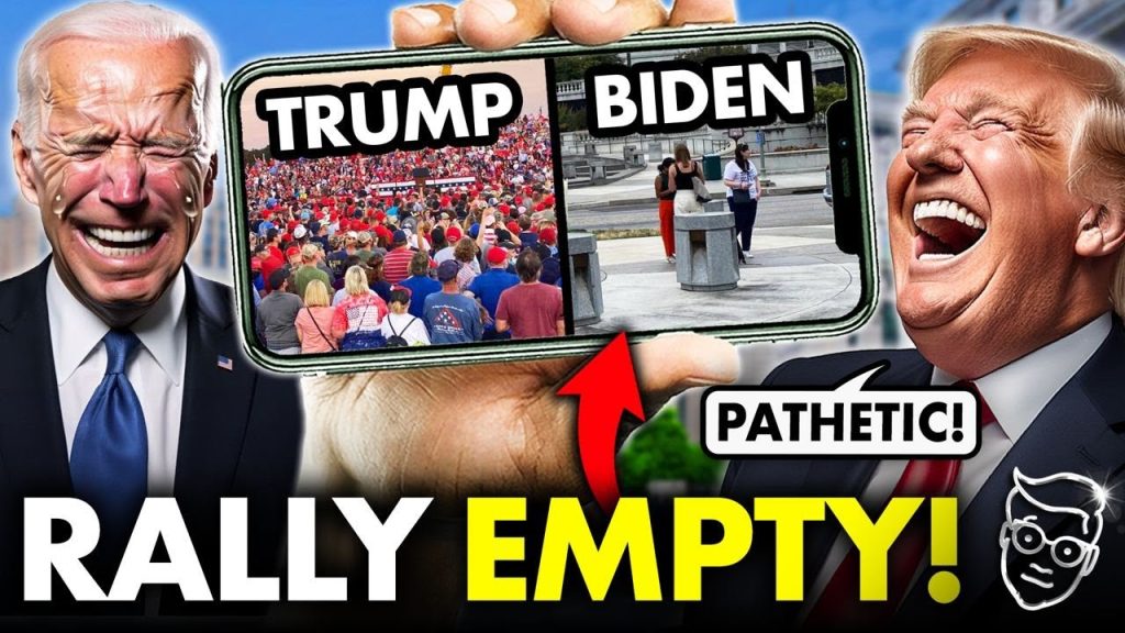 YIKES! Biden Rally Today Draws Less Than A DOZEN People in Must-Win State | Team Trump SAVAGES Joe