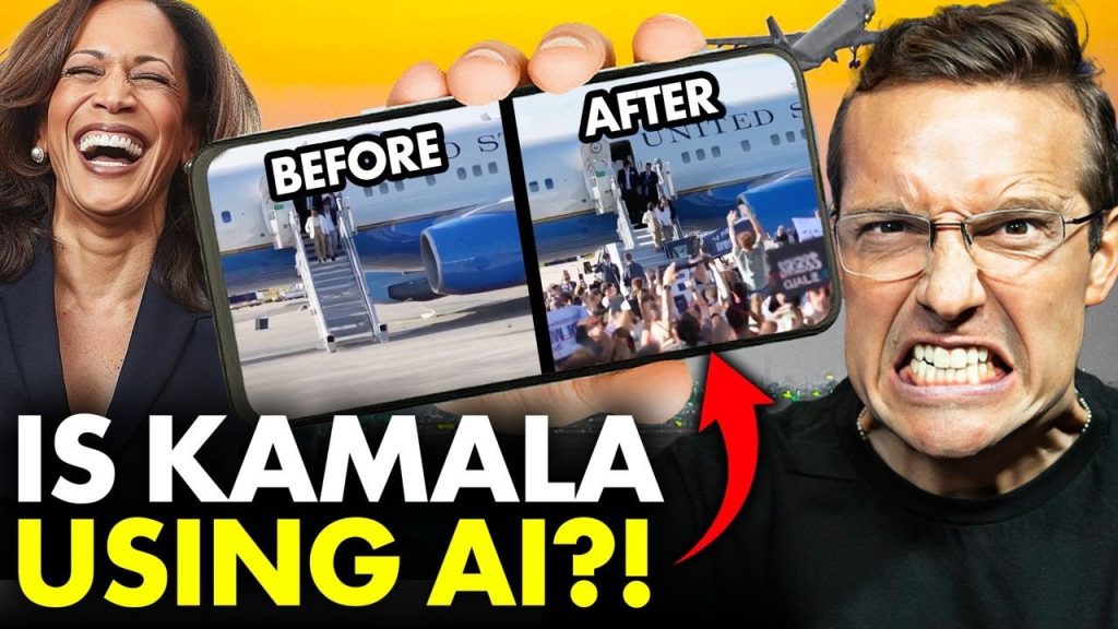 Kamala Campaign Just Exposed for Using A.I. To Make FAKE Rally CROWDS?! We Checked and Found…