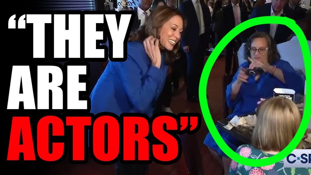 Kamala caught FAKING campaign event!! Holy freakin crap…