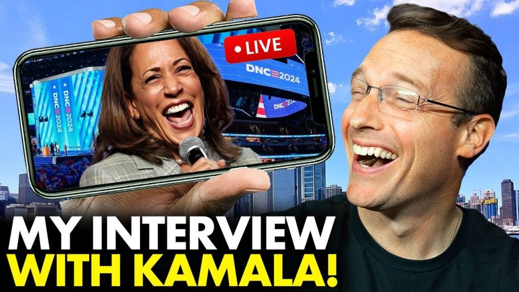 I Asked Kamala Harris About Her FAKE Accents… | EXCLUSIVE Interview with VIRAL Impersonator