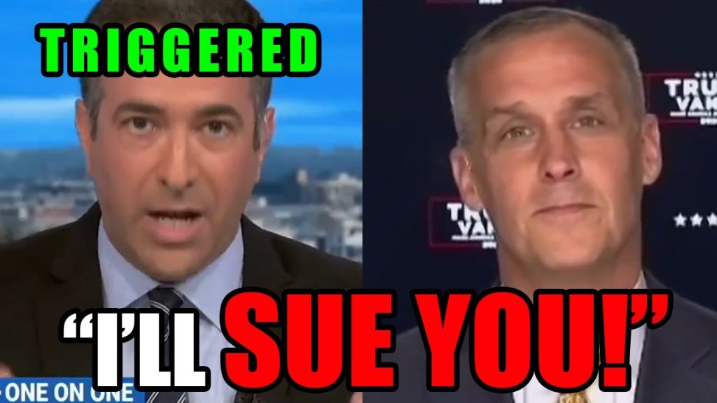 LOL: MSNBC anchor loses his S**T, threatens to SUE Corey Lewandowski!!!