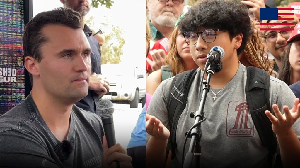 College Student Says Trump is a Liar so Charlie Kirk Brings the Facts