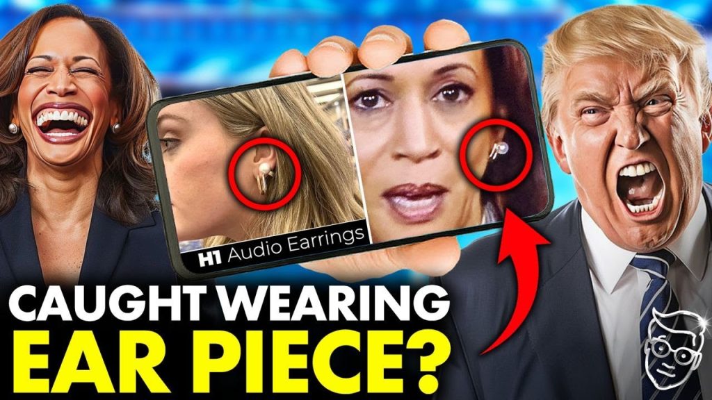 Earpiece Company CONFIRMS Kamala Debate Earrings ‘Look Like Our Product!’ Offer Earpiece To Trump