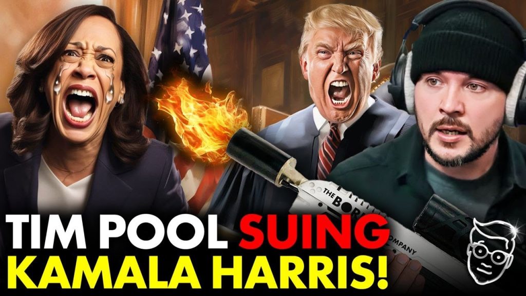 BOMBSHELL: Tim Pool Announces LAWSUIT Against Kamala Campaign  | ‘This is DEFAMATION-They Will Pay’