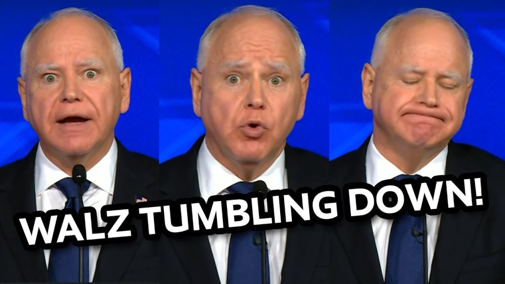 Tim Walz is Tumbling Down! – The Debate Meltdown EXPLAINED