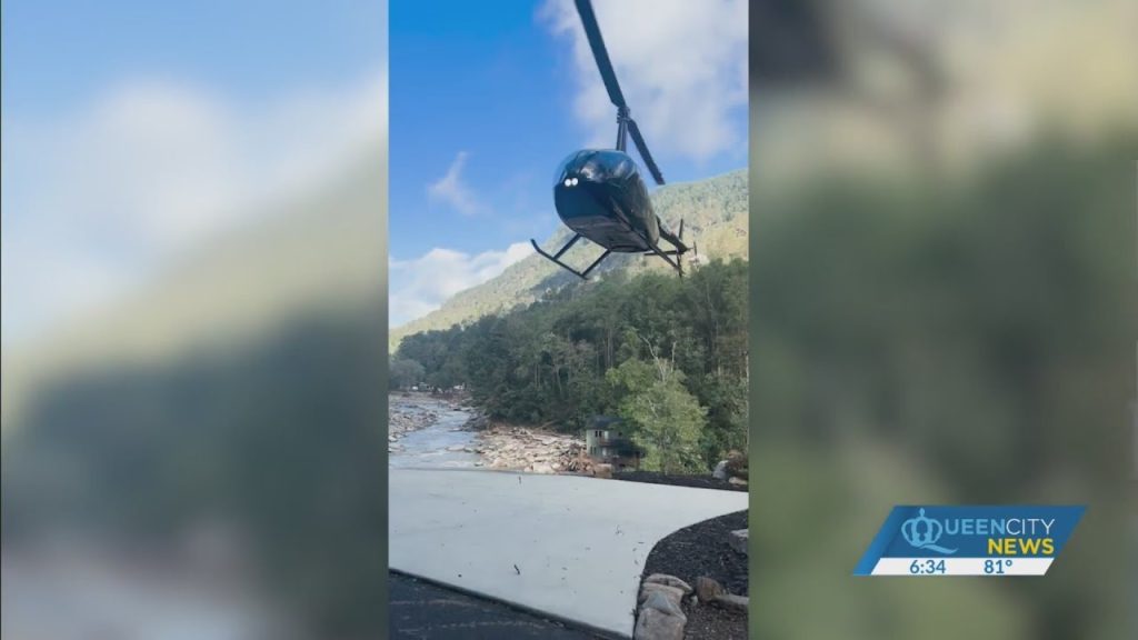 Lake Lure couple reunited after volunteer rescue pilot threated with arrest