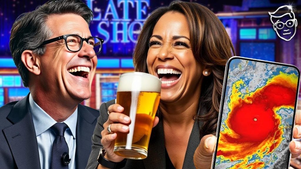 Internet CRINGES As Kamala Sips Beer in Painful Stunt, Lectures Hurricane Victims | Trump WRECKS Her