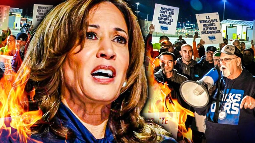 Media PANICS over KAMALA’S KATRINA as Dock Workers Go On STRIKE!!!