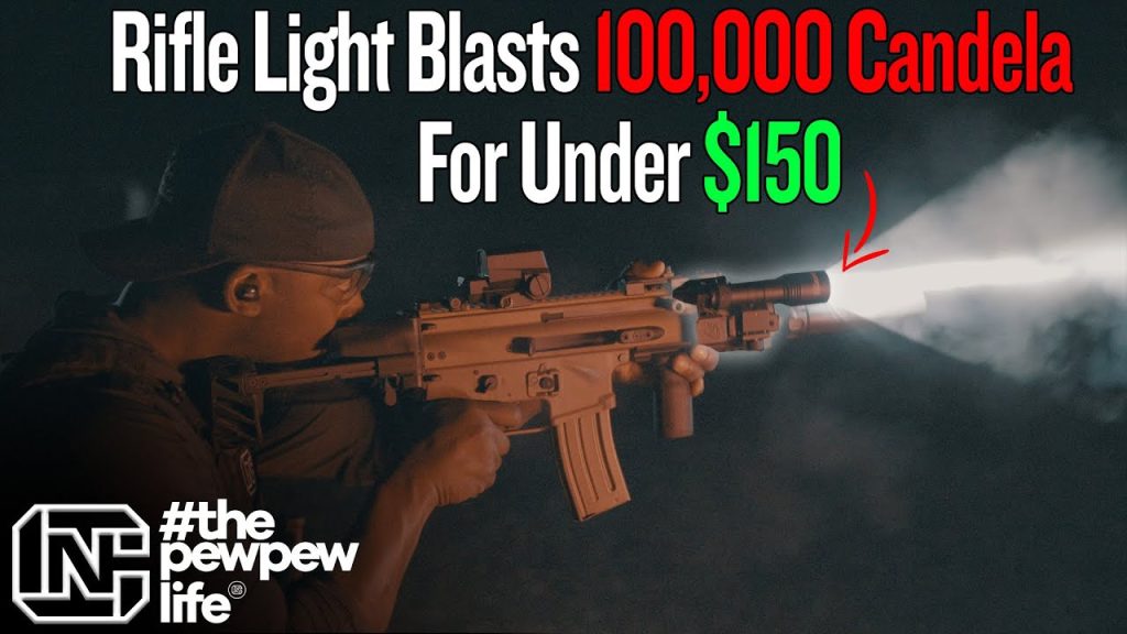 Forget Lumens, This Rifle Light Blasts 100,000 Candela for Under 0