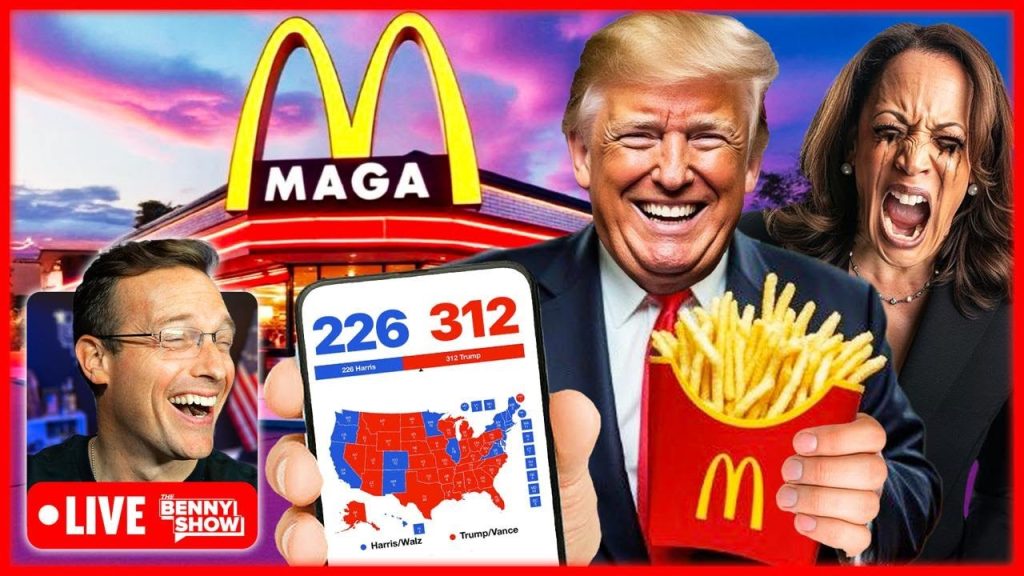 Libs Freak-Out As Trump Trolls Kamala By Serving Fries At McDonalds | Trump Polling BOOM, Dems PANIC