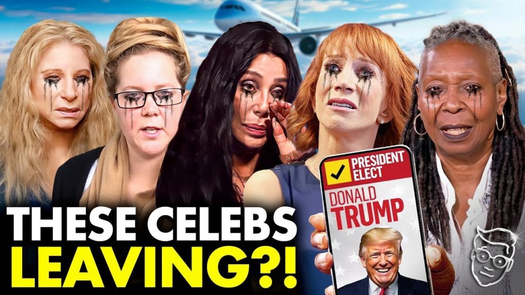 Woke Celebrities FLEE America After Trump LANDSLIDE: ‘I Cannot Take Four More Years of TRUMP – BYE!’