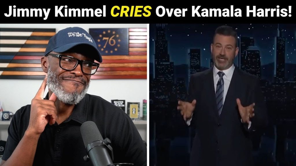 Jimmy Kimmel Fights Back TEARS After HISTORIC Kamala Harris LOSS!