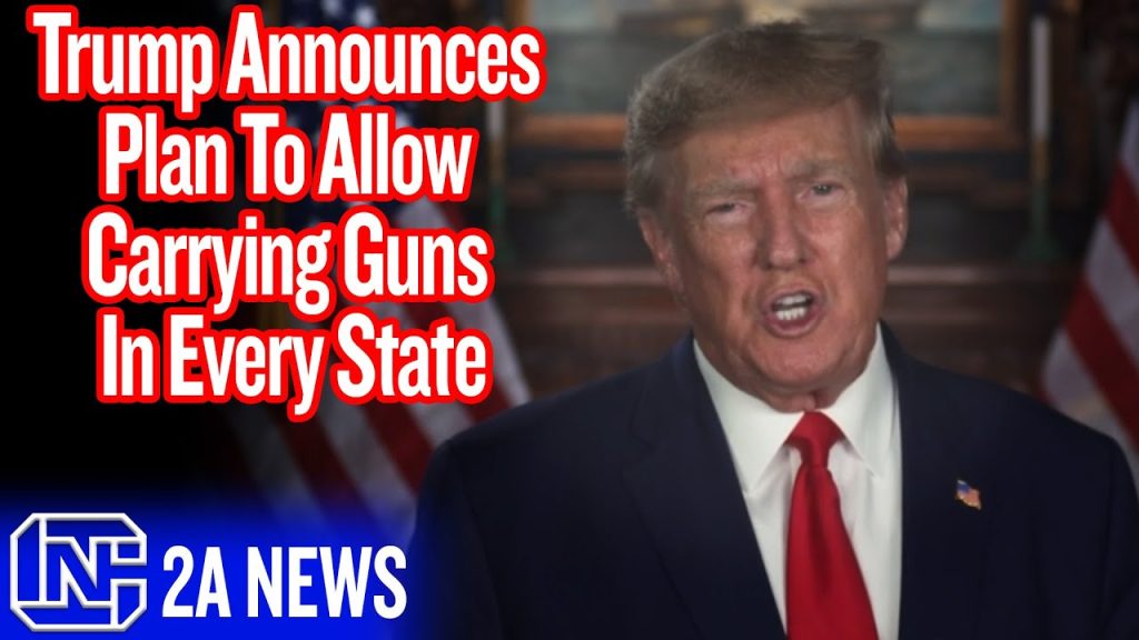 Trump Announces Plan To Allow Carrying Guns In Every State