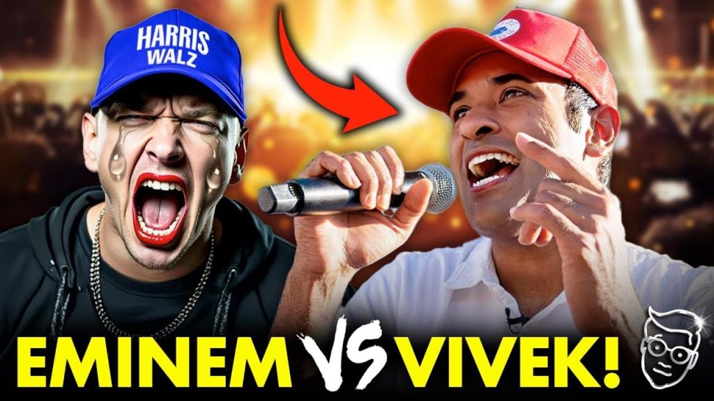 Vivek BREAKS Eminem! Destroys Rapper For Endorsing Kamala and Dick Cheney: ‘The Real Slim Shady!?’