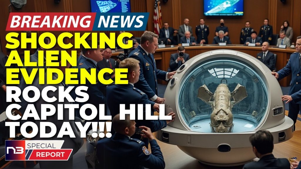 BREAKING: The Most Shocking UFO Evidence Is Being Shown To Congress Right Now And It’s Totally Wild