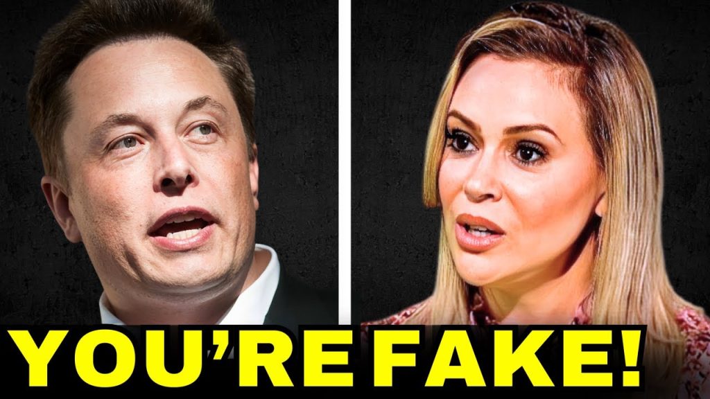 Woke Alyssa Milano Got Brutally HUMILIATED By Elon Musk