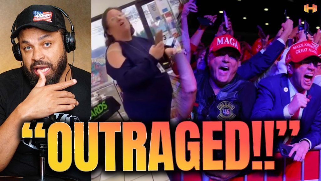 Female Kamala Supporter MELTSDOWN After Trump Supporting Men Trigger her in 7-Eleven Store!