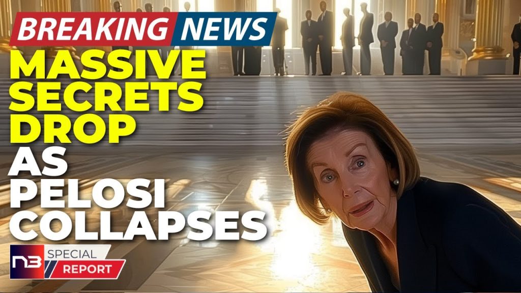 BREAKING: Watch Pelosi FALL In Luxembourg While 26 FBI Agents Get TOTALLY EXPOSED On January 6!