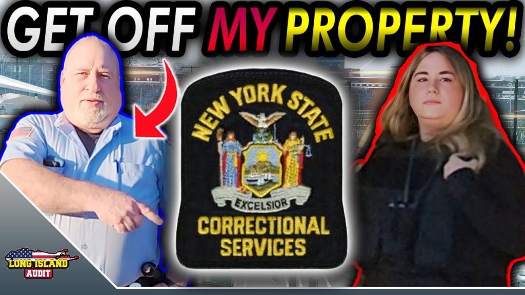 NYS Correctional Officer Thinks He Owns PUBLIC Property! Educated!