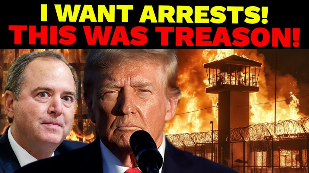 Trump DEMANDS Treason Charges — Mocks Adam Schiff on Stage!