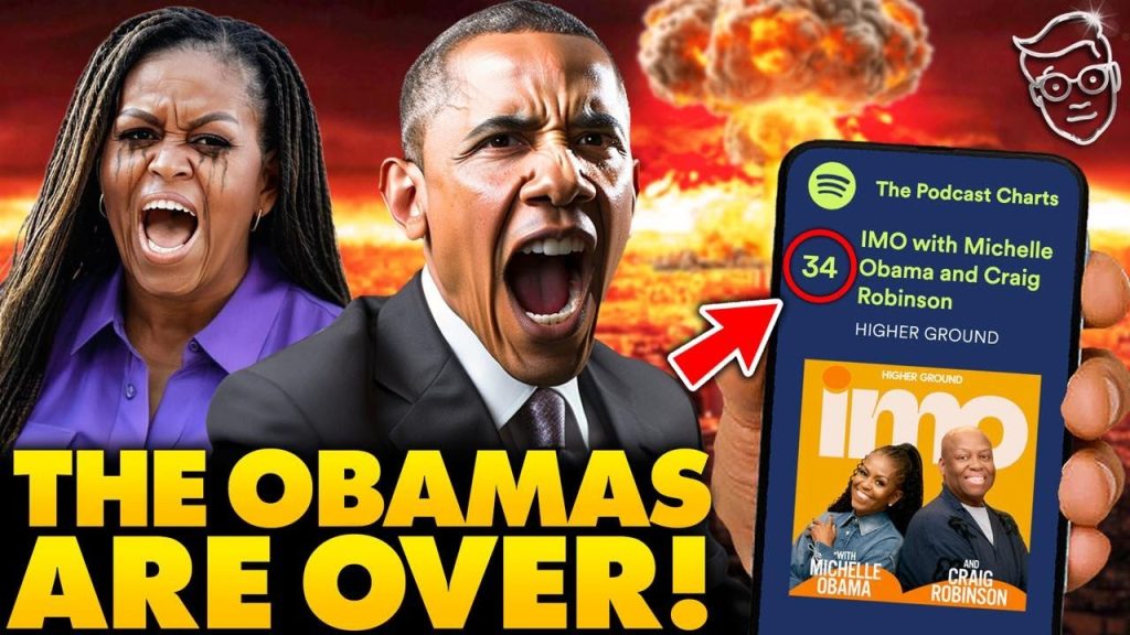 Michelle Obama’s Podcast in FLAMES, 0 Views!? Comment Section is Hysterical | Barack Moved Out?