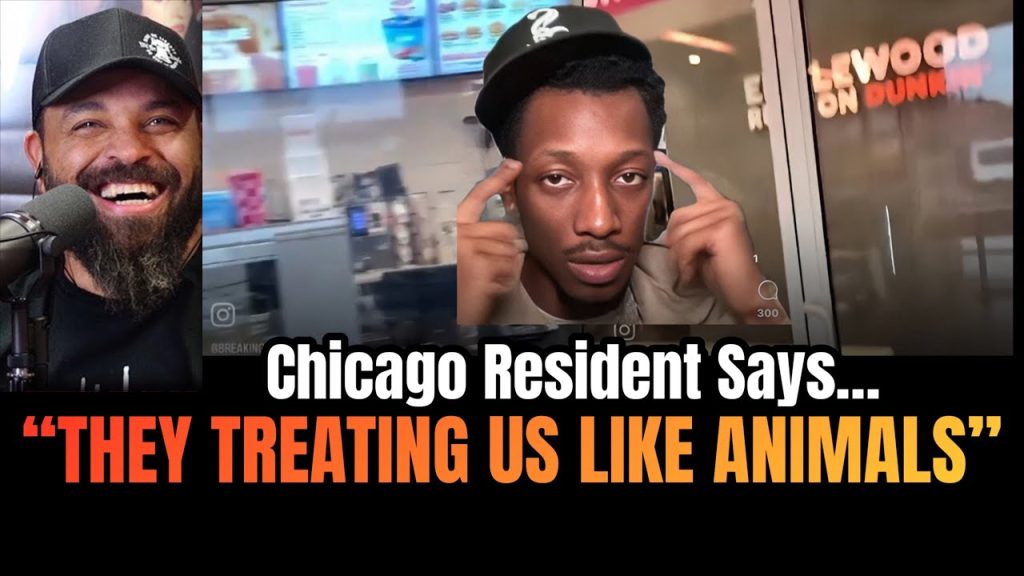 Chicago Man GOES NUCLEAR cause Dunkin Donuts put up BULLET Proof Glass to PROTECT Employees!