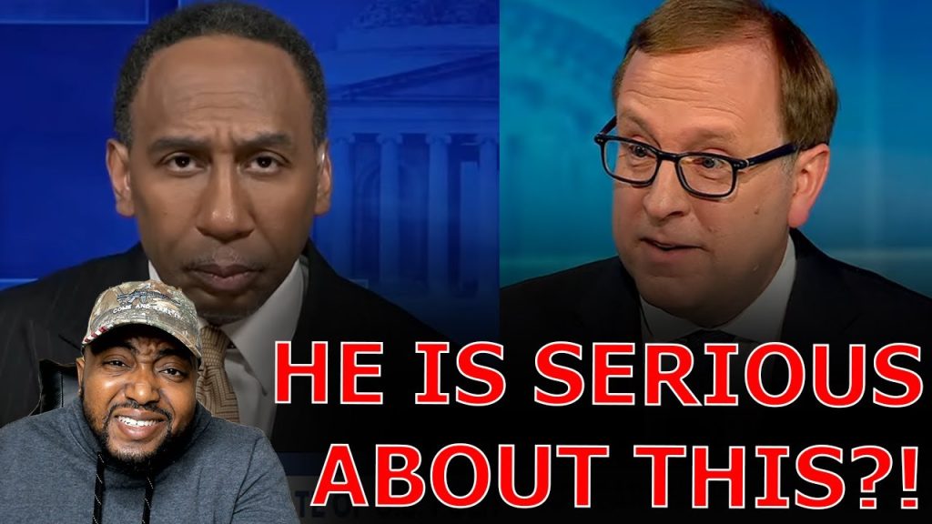 ABC Anchor HOLDS BACK Laughter As Stephen A Smith Doubles Down On Running For President!