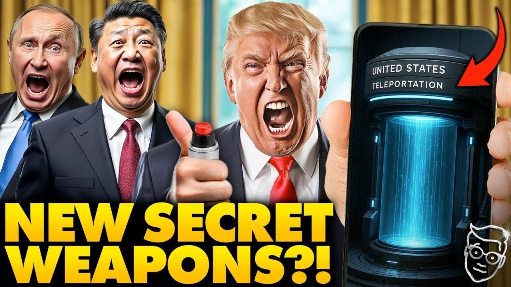 Trump White House Just Announced Teleportation Secret Weapon: ‘We Can Manipulate Time and Space’
