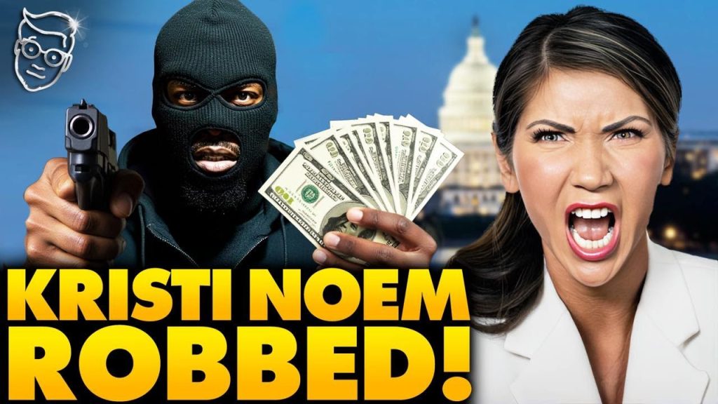 Trump DHS Secretary Kristi Noem ROBBED By Thief in Mask | Badge, Cash, Government Documents STOLEN