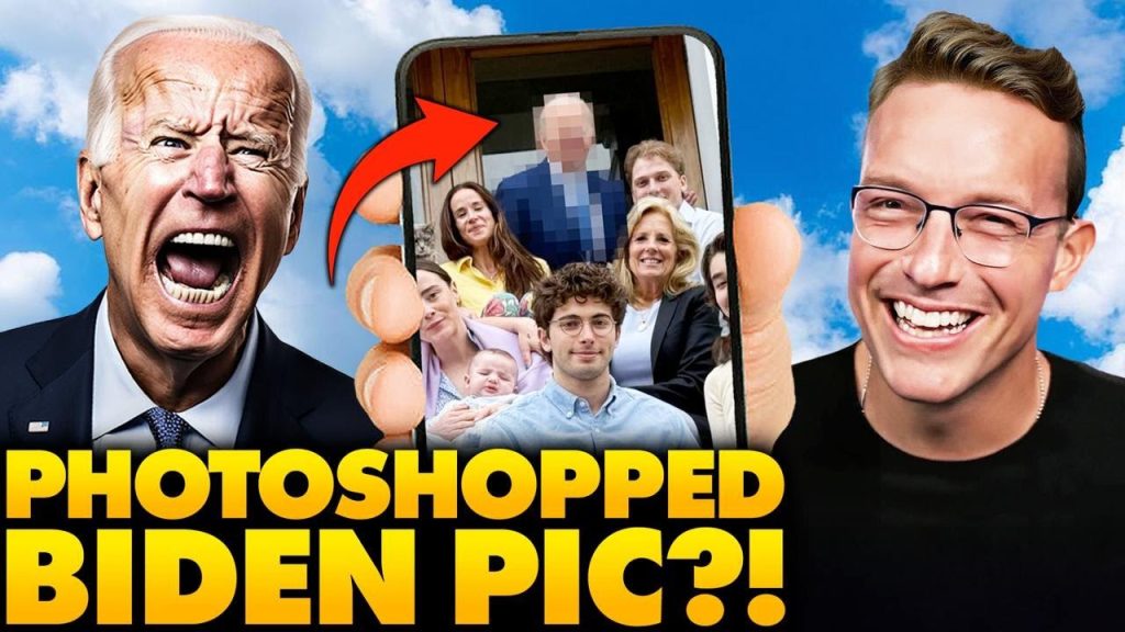 Joe Biden ‘Photoshopped’ into Creepy Family Easter Pic, Internet ROASTS: ‘Why is His Hand BLACK?!’