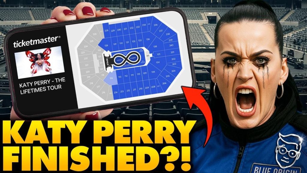 YIKES: Ticket Sales COLLAPSE For Katy Perry After Fake Space Flight Backlash, Multiple Shows CANCEL
