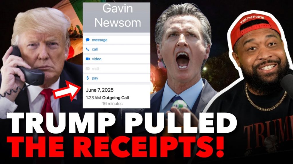 Trump ENDS Gavin Newsom’s CAREER After EXPOSING LIE “HE DIDN’T CALL” During LA Riots