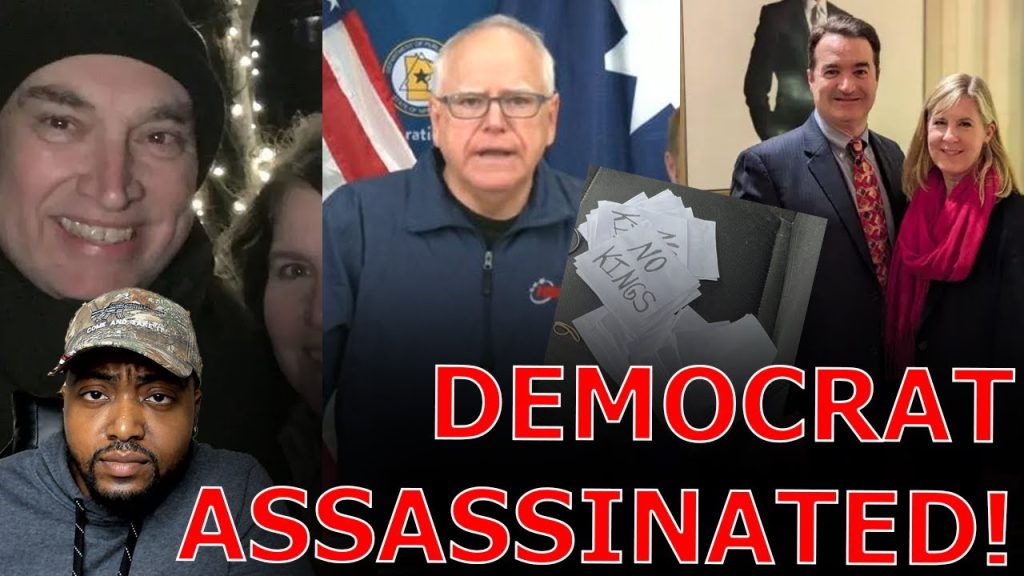 Democrat ASSASSINATED As Police Search For Tim Walz Appointee & DEMAND No Kings Day Protest CANCELED